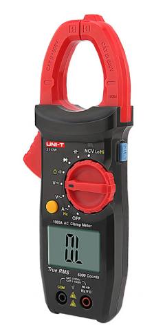 UNI-T ψηφιακή αμπεροτσιμπίδα 2117R, 1000A AC, NCV, True RMS