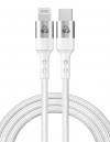 POWERTECH καλώδιο USB-C σε Lightning PTR-0127, PD 20W, copper, 1m, λευκό