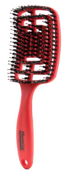 MASTER LEE βούρτσα μαλλιών RXN-0020, 8x24.5cm, κόκκινη