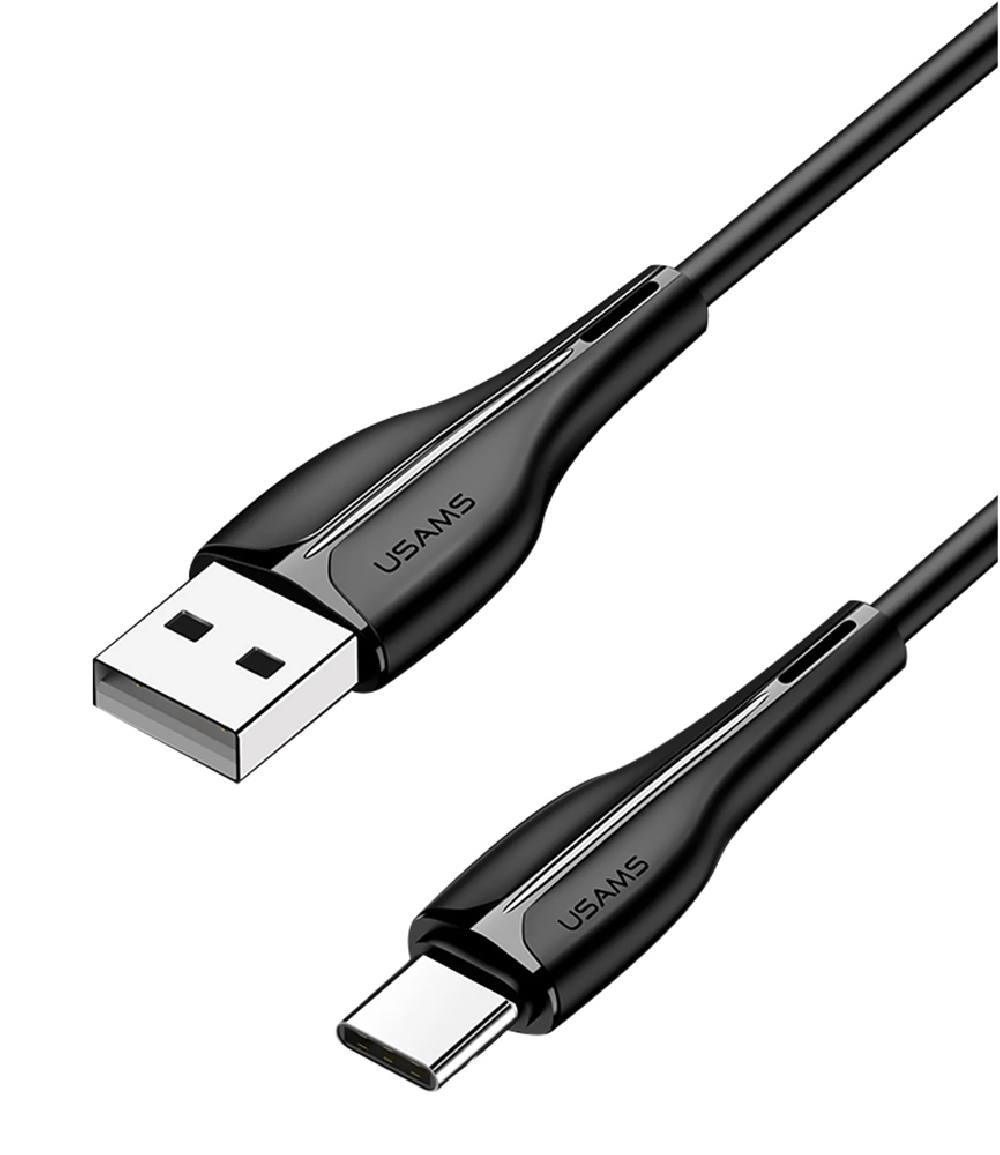 USAMS καλώδιο USB-C σε USB US-SJ372, 10W, 1m, μαύρο