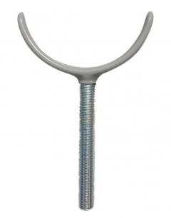 C-TECH βάση στήριξης προστατευτικής πόρτας HUH-0123, 75mm, γκρι