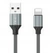 LDNIO καλώδιο Lightning σε USB LS442, 12W, 2m, γκρι