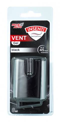 MOJE AUTO αρωματικό αεραγωγών αυτοκινήτου 15-550, black, gel, 8ml