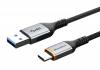 CABLETIME καλώδιο USB-C σε USB CT-AMCMG1, 15W, 5Gbps, 1m, μαύρο