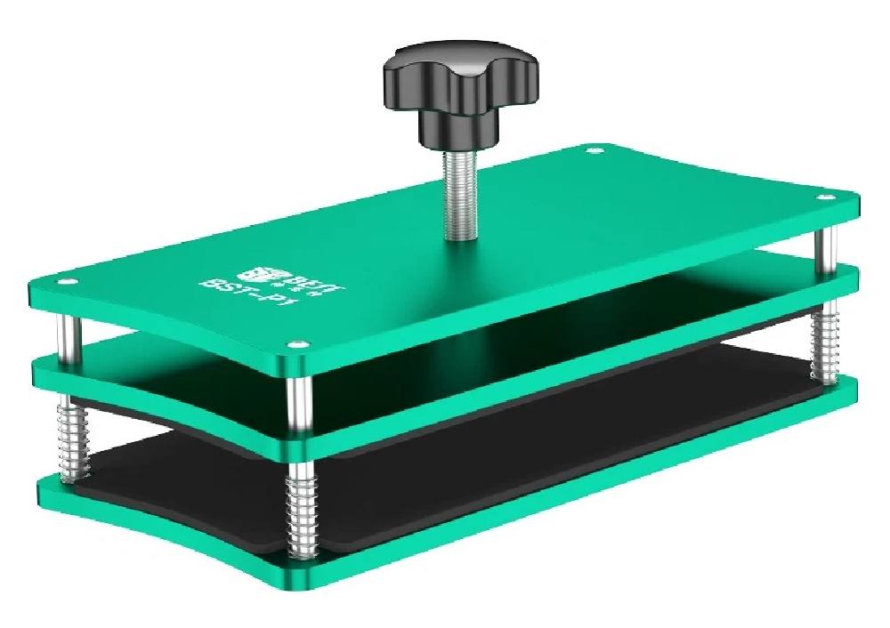 BEST σφιγκτήρας για κόλληση οθόνης BST-P1, έως 8.5", πράσινος