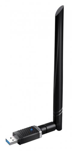 POWERTECH ασύρματος USB αντάπτορας δικτύου PT-1132, 1300Mbps, 2.4/5GHz