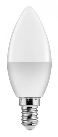 POWERTECH LED λάμπα candle E14-011, 7W, 4000K, E14, 600lm