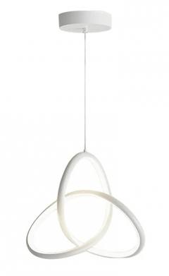 POWERTECH LED φωτιστικό οροφής HLL-0121, 15W, 4000K, Φ22cm x 1m, λευκό