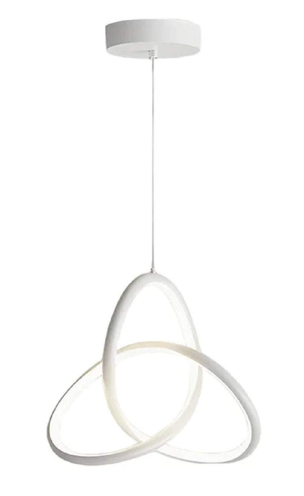 POWERTECH LED φωτιστικό οροφής HLL-0121, 15W, 4000K, Φ22cm x 1m, λευκό