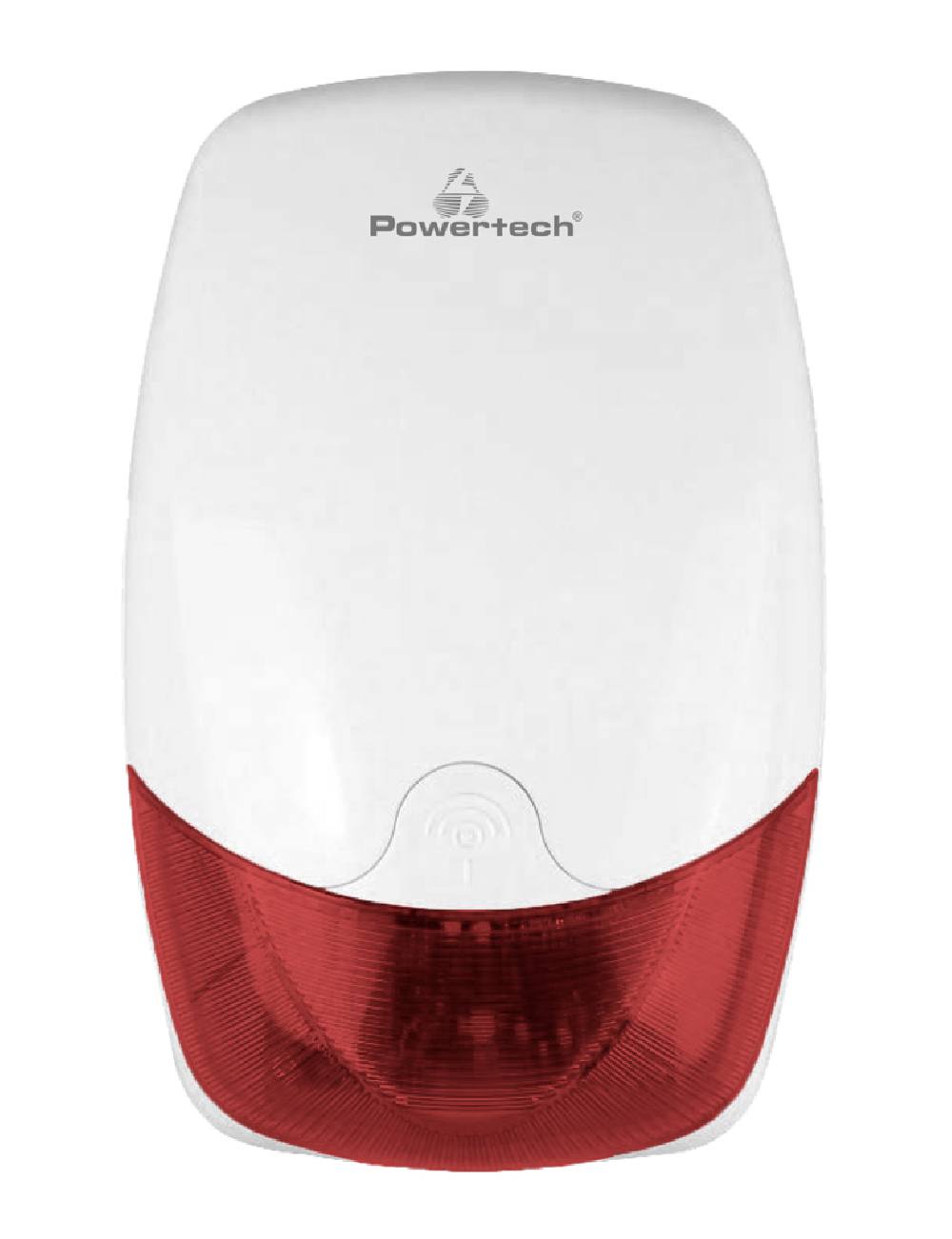 POWERTECH σειρήνα PT-1138, εξωτερικού χώρου, 110dB, κόκκινη
