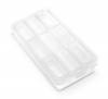 KISTENBERG πλαστική ταμπακιέρα KKNO2010, 6 θέσεων, 180x90x35mm, διάφανη