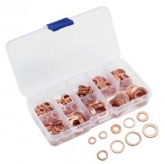 Σετ χάλκινες ροδέλες DA15, διάφορα μεγέθη, 200τμχ