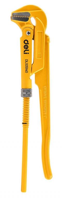 DELI γκαζοτανάλια DL105140, έως 40mm, 32cm, κίτρινη