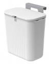 HOME USE κάδος απορριμμάτων HUH-0151, 9lt, 26x16x29cm, λευκός