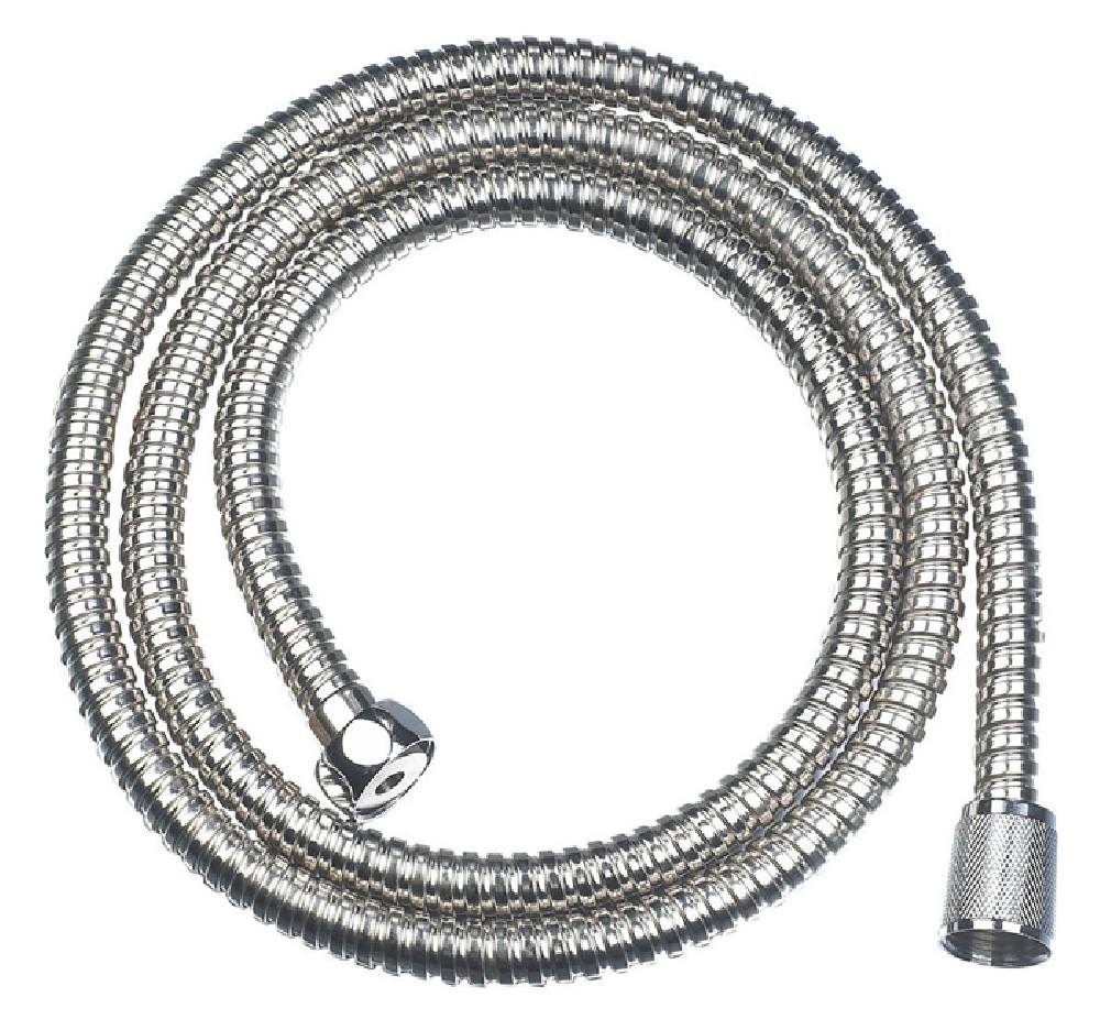 BRUNO σπιράλ ντους P2565-SPIRAL, ανοξείδωτο ατσάλι, 1.5m, ασημί