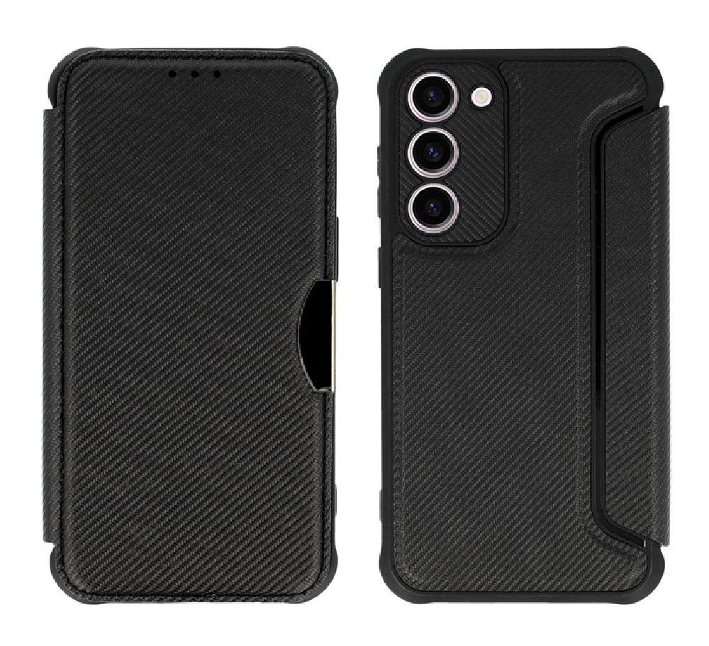 POWERTECH θήκη Razor Carbon MOB-1907 για Samsung Galaxy S23, μαύρη