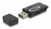 DELOCK card reader 91602 για SD & micro SD, USB, 480Mbps, μαύρο