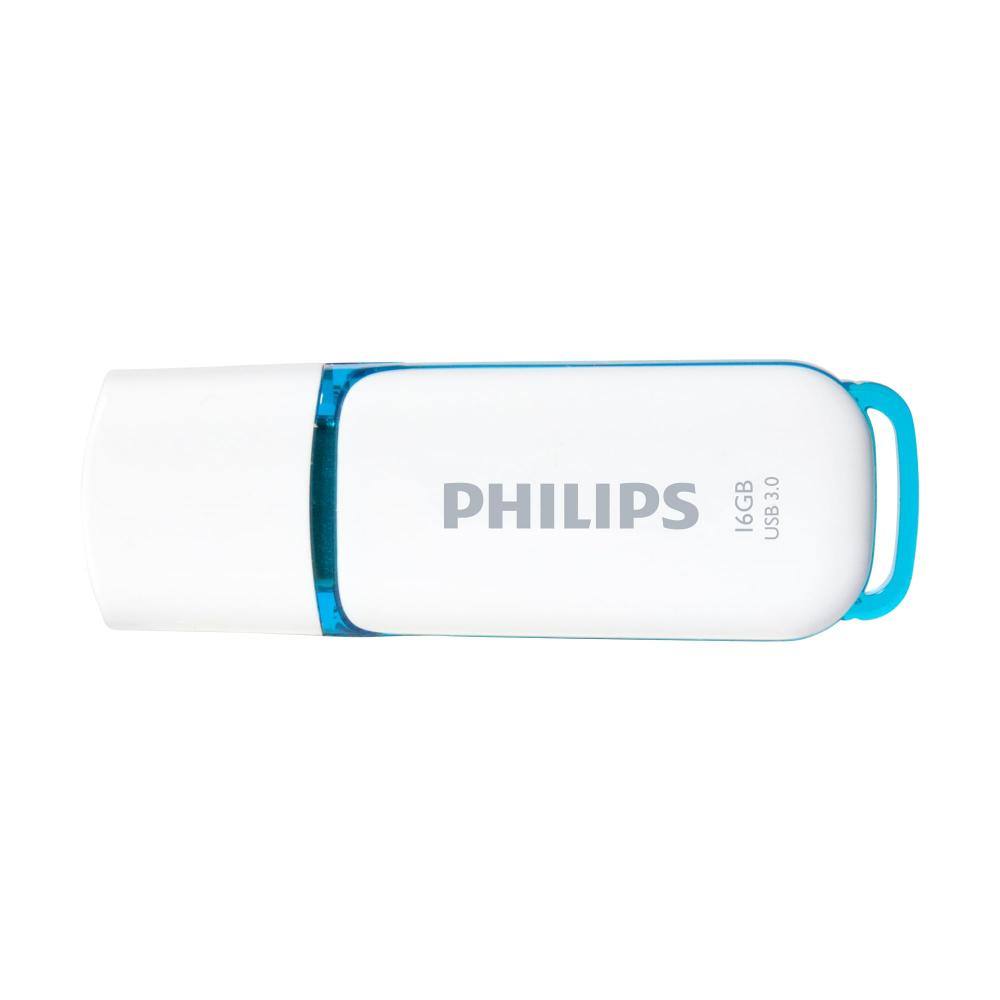 Philips Snow 16GB USB 3.0 Stick Λευκό (FM16FD75B/00) (PHIFM16FD75B-00)