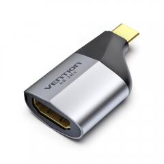 VENTION Type-C to HDMI Adapter Gray Aluminum Alloy Type (TCDH0) (VENTCDH0)
