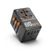 TESSAN GaN UNIVERSAL TRAVEL ADAPTER 2xUSB, 2xTYPE-C MAX 65W