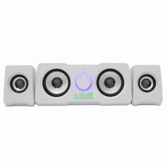 WHITE SHARK RGB GAMING 2.2 SPEAKERS MOOD WHITE