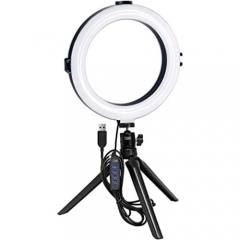 WHITE SHARK RING LED LIGHT MOONLIGHT 20CM