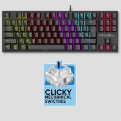 ARMAGGEDDON MECHANICAL KEYBOARD MKA-2C NEO BLACK CLICKY BLUE SWITCH