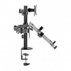 SBOX DESKTOP MOUNT FOR SCREEN AND LAPTOP 17'-32' / 43 - 81cm VESA 100x100 MAX