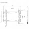 SBOX WALL MOUNT 23'-43' VESA 200x200 MAX