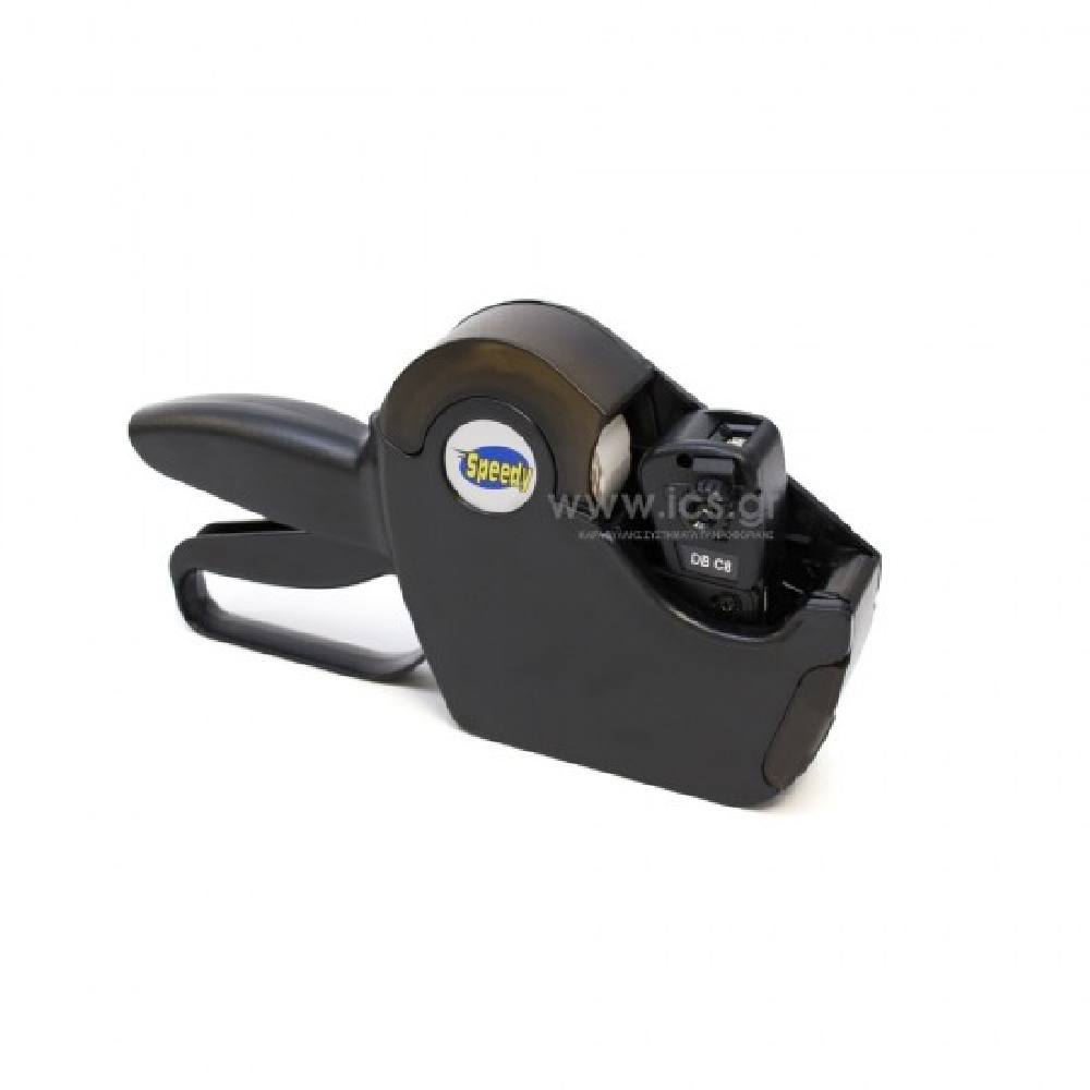 Speedy DBC8 2612, Ετικετογράφος Μονής σειράς - 8 ψηφίων (μαύρος)