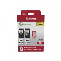 Canon Μελάνι Inkjet PG-560XL/CL-561XL Ph. Value Pack (3712C008) (CANPG-560XLPMP)