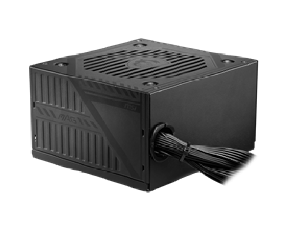 MSI PSU 500W MAG A500DN, 80 PLUS EFFICIENCY, 12CM FAN, 2YW.