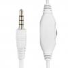 GEMBIRD JACK STEREO HEADSET WHITE WITH RED RING