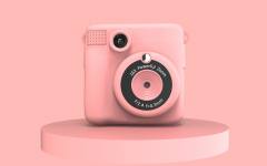 LAMTECH KID INSTANT CAMERA WITH FLASH PINK