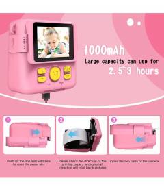 LAMTECH KID INSTANT CAMERA WITH FLASH PINK