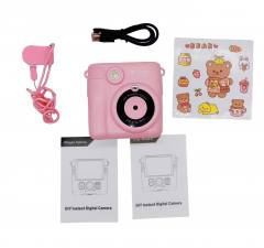 LAMTECH KID INSTANT CAMERA WITH FLASH PINK