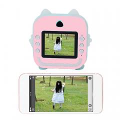 LAMTECH BLUETOOTH KID INSTANT CAMERA WHITE/PINK