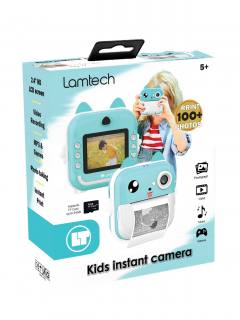 LAMTECH BLUETOOTH KID INSTANT CAMERA WHITE/GREEN