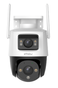 IMOU IP CAMERA CRUISER DUAL 10MP IPC-S7XP-10M0WED-0360B-IMOU, OUTDOOR, 5MP FIXED & 5 MP PAN&TILT PTZ CAMERA, H.265/H.264, 8X DIG