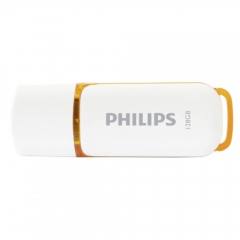 Philips Snow 128GB USB 2.0 Stick Λευκό (FM12FD70B/00) (PHIFM12FD70B-00)