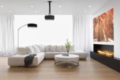 GEMBIRD  ADJUSTABLE CEILING MOUNT FOR PROJECTOR/BEAMER BLACK