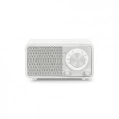 SANGEAN WR-7 MATT WHITE - ΡΑΔΙΟΦΩΝΟ BLUETOOTH ΜΕ ΞΥΛΙΝΗ ΚΑΜΠΙΝΑ