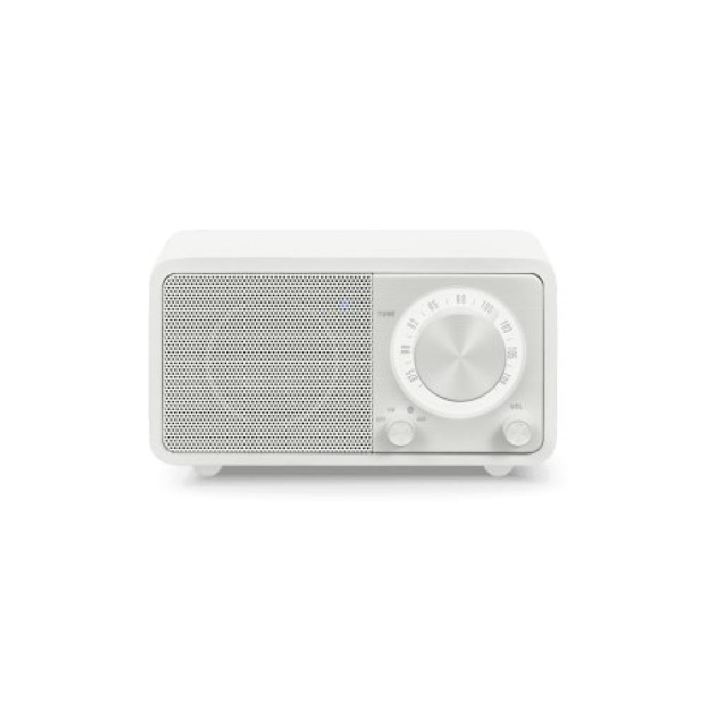 SANGEAN WR-7 MATT WHITE - ΡΑΔΙΟΦΩΝΟ BLUETOOTH ΜΕ ΞΥΛΙΝΗ ΚΑΜΠΙΝΑ