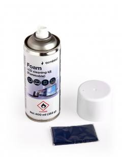 GEMBIRD FOAM LCD CLEANING KIT (FLAMMABLE) 400ML