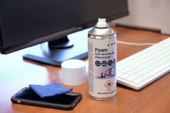 GEMBIRD FOAM LCD CLEANING KIT (FLAMMABLE) 400ML