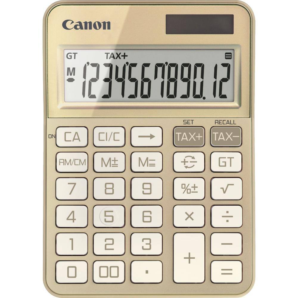 CANON KS-125KB-GD CALCULATOR Gold (6818C002AA) (CANKS125KBGD)