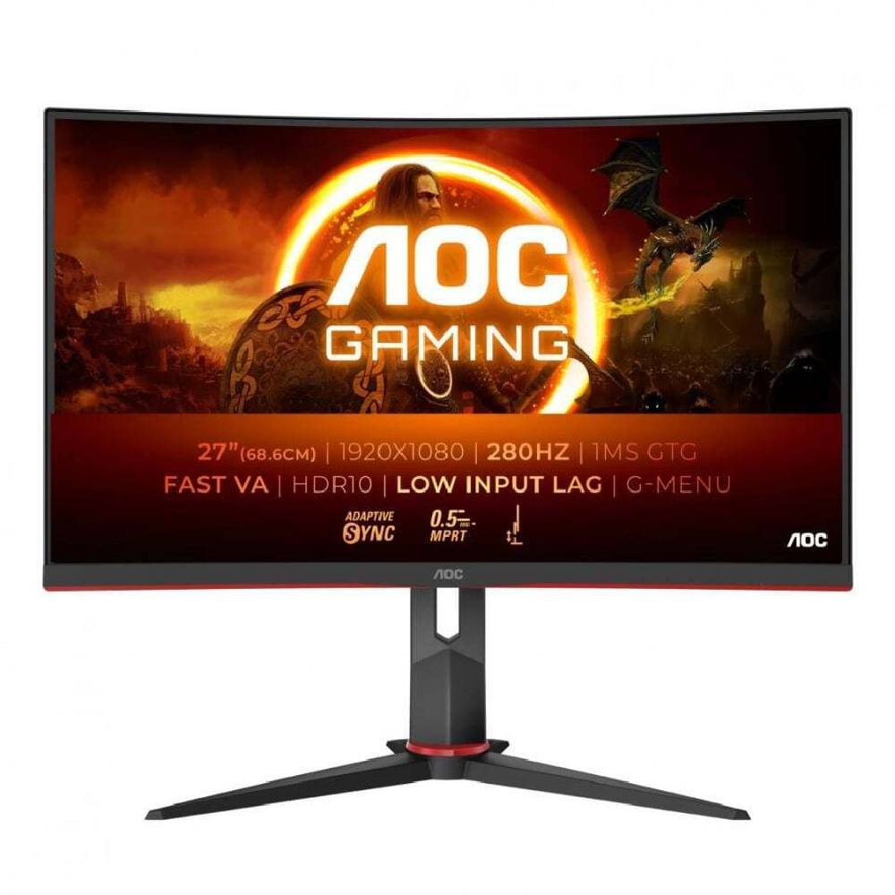 AOC C27G2Z3/BK FHD Ergonomic Gaming Monitor 27" 280Hz (AOCC27G2Z3)