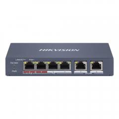 Hikvision 6 Port Smart Managed 100Mbps PoE Switch EI Series (DS-3E1106HP-EI) (HKVDS-3E1106HP-EI)