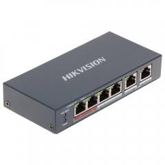 Hikvision 6 Port Unmanaged PoE Switch L2 Series (DS-3E0106P-E/M) (HKVDS-3E0106P-E-M)