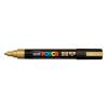Uni-Ball Μαρκαδοροι Posca Pc-5M Medium Gold (PC5MMGLD) (UNIPC5MMGLD)